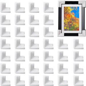 36 Pcs Thickened Foam Corner Protectors for TV Picture Mirror Frames Moving Packing Shipping Supplies for Picture Boxes Book Corners