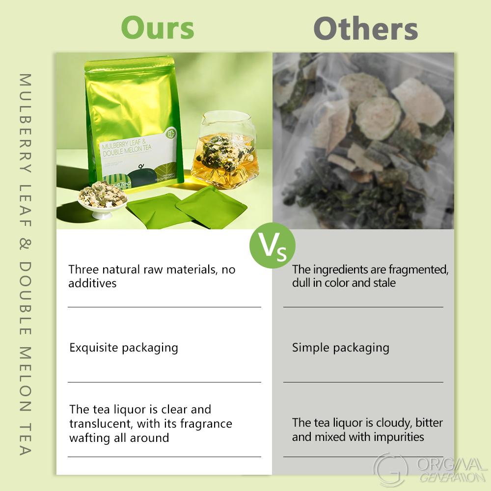 Mulberry, Bitter Melon & Winter Melon Blend Herbal Tea 70g (7g×10pcs) Caffeine Free