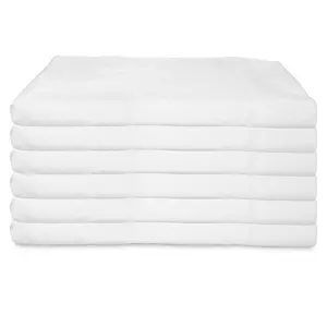 Lulworth Fitted Bed Sheets (Pack of 6), 180 Thread Count., Cotton Poly Blend, Size Options