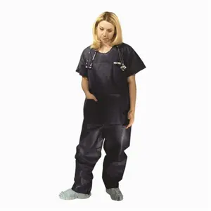 212 MAIN Dark Blue Medium Polypropylene Full-Length Coaches' Pants - Referees' Workwear Uniform with Drawstring Waist, Tie, Pocketed Design, Compatible with Sports Shirts & Tops