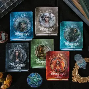 Witchy Grimoire Sticker Book