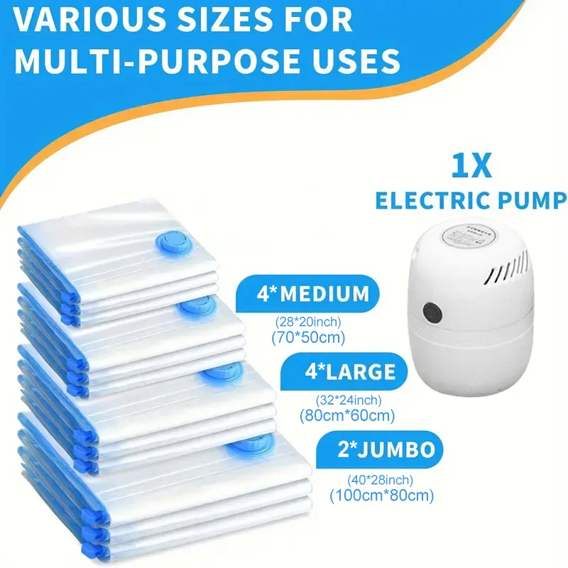 10bags+Electric Pump