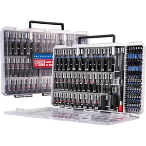 80-Piece Premium Magnetic Impact Nut Driver Set Metric & SAE with Socket Adapters, Bit Holder, Wing Nut Driver, Universal Sockets, Quick Release Extension, Power Bits