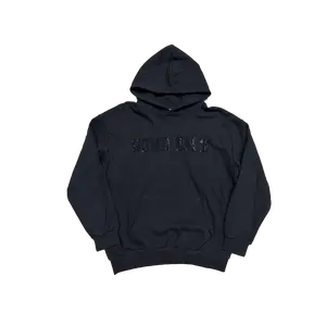Heaven Arc Logo Rhinestone Hoodie Black/Black