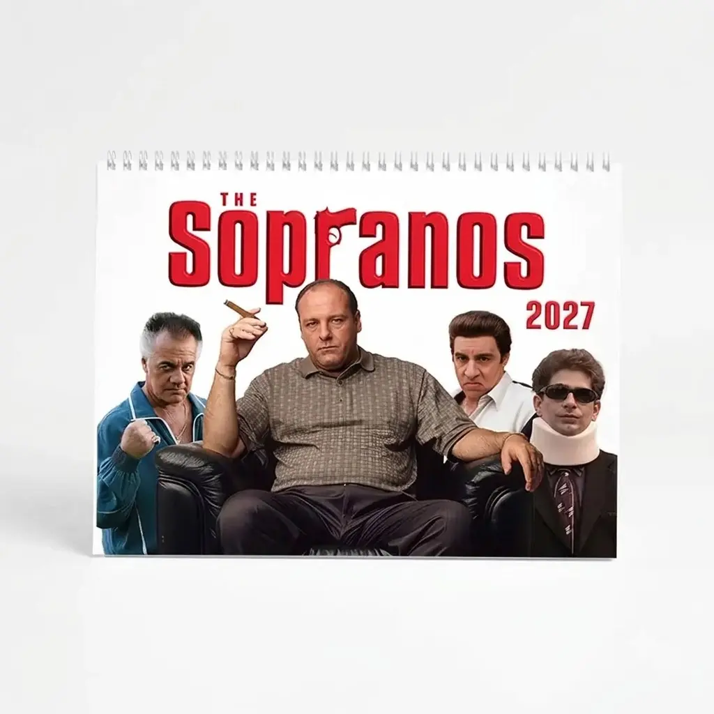 The Sopranos Wall Calendar 2027, Movie Calendar 2027 , Gift For movie Fan