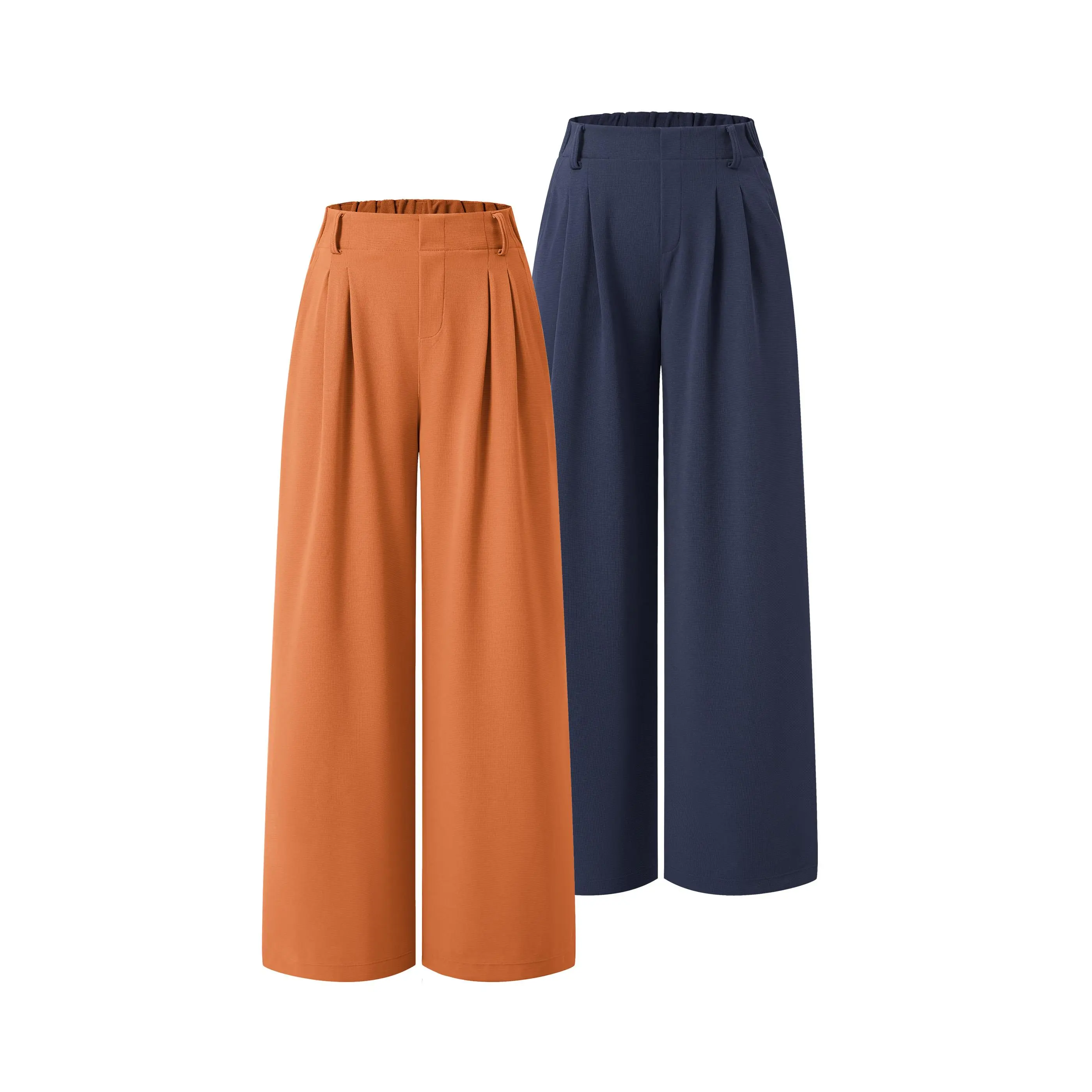 Dark Blue+Apricot Orange 