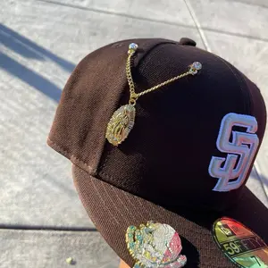 Virgen De Guadalupe Chain Pin for Hat