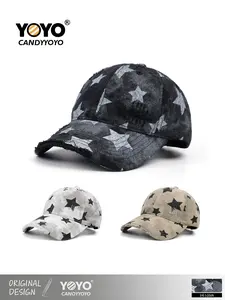 Original design, new trendy baseball cap, star-themed accessory that’s versatile and stylish, hip-hop style, suitable for both men and women, perfect for everyday wear.