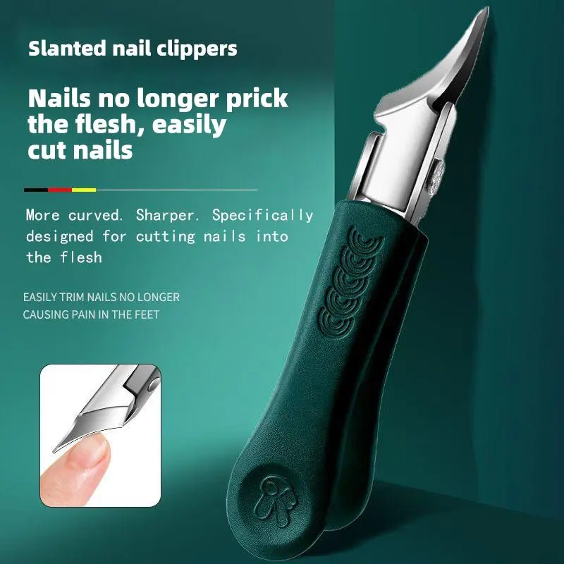 Sharp and Fine Slanted Clippers Are Specially Designed for Thick Nails. They Are Sharp and Durable. The Clippers Are