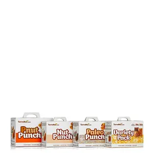 122p Family 4-Pack Set Nut-based Snacks, Plant-based, Vegan  Cold-pressed