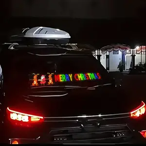 BLUMILIGHT Christmas Led Lights, Colorful Eye Lamp Soft Screen for Car Windows,led Eyes for Car,Programmable Flexible Led Screen For Car