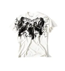 Affliction Men's T-shirt Crows