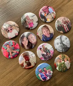 Round Photo Magnets