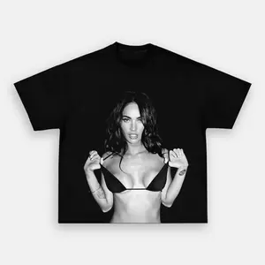 Megan Fox 12.26 Graphic T-Shirt, Actress Pop Culture Icon Design, Megan Fox Fans Outfit, Trendy Vintage Aesthetic Streetwear Unisex Tee