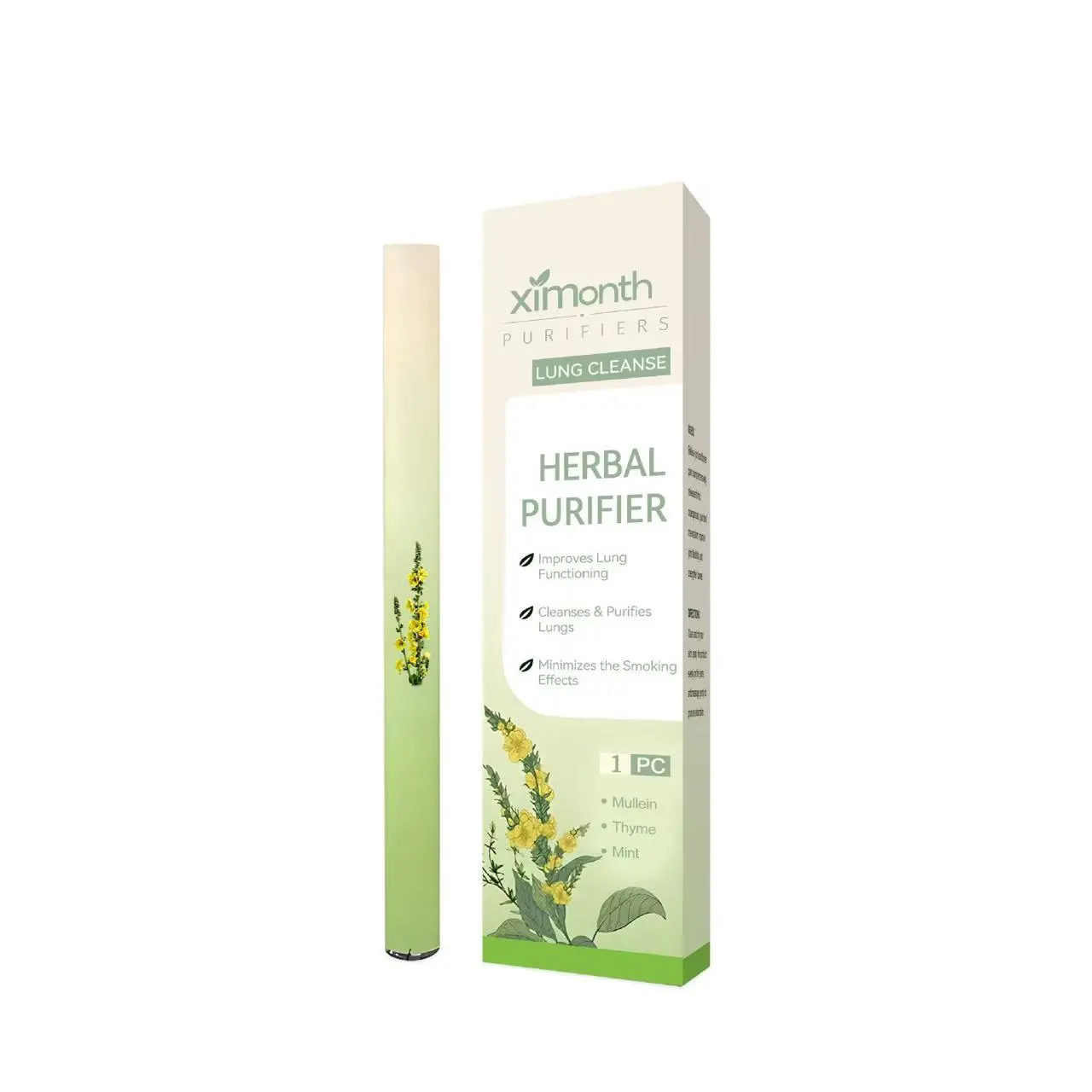 Enhanced with Mullein Extract | Upgraded Herbal Aromatherapy Body Care Stick: A Fresh Experience of Plant-Powered Healing Energy