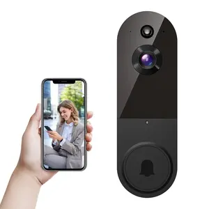 1080P Wireless Doorbell Camera, Smart WiFi Video Doorbell, AI Human Detection, Two-Way Audio, Night Vision, Cloud Storage, Instant Alert, 2.4Ghz WiFi, Outdoor Security Camera, Rechargeable Battery Powered