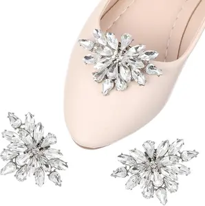 Shoe Clips for Women Dress Shoes DIY Shoes Detachable Buckle Wedding Party Accessories Gift