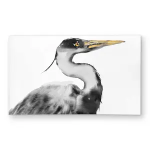 Begin Home Decor C1ROAR35MPGLZQ 3 x 5 ft. Great Heron Outdoor Rectangle Area Rug - Animals Bathroom Decor