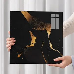 Wall Covering Renovation Top Choice: 36-Pack Faux Marble 3D Self-Stick Tile Stickers, Waterproof Oilproof Anti-Static