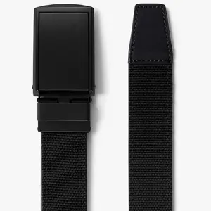 Black Canvas Belt