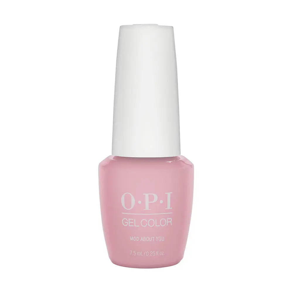 OPI GelColor Soak-Off Gel Nail Polish Mini Bottle (GCB56B, 0.25oz) - Mod About You Pastel Shade, Long-Lasting Intense Shine Single Item Nail Supplies for Manicure
