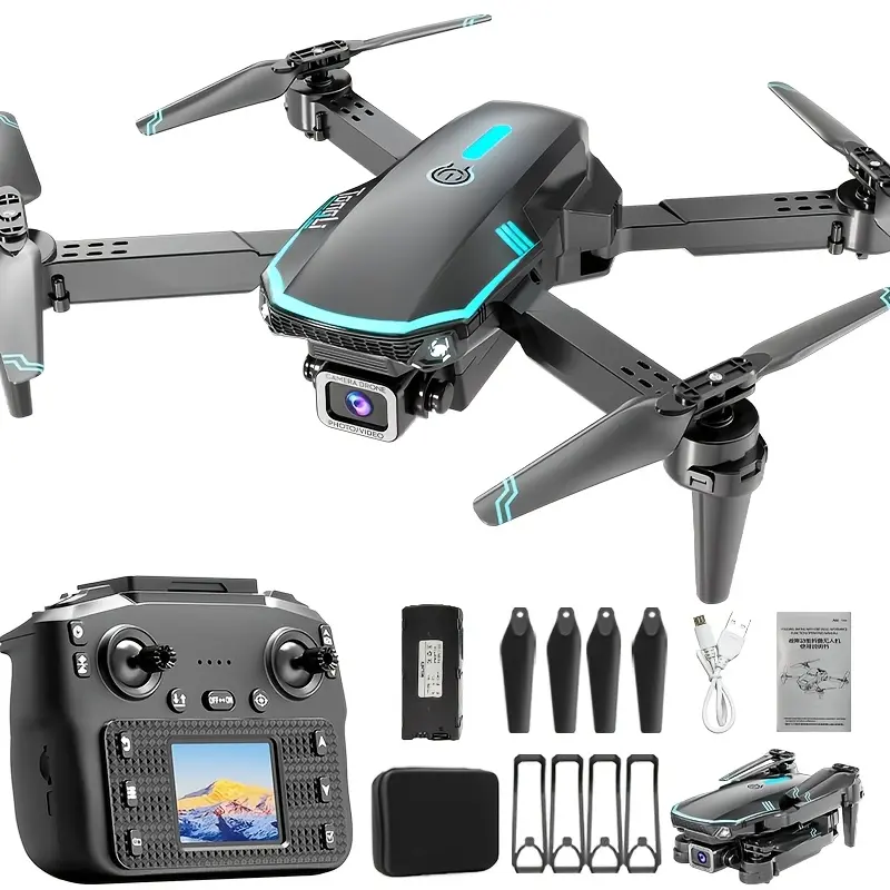 TongLi DR1916RI Dual-Camera Version Folding Quadcopter - 1 Lithium Ion Cells Battery, Beginner RC Drone for Teens with Wi-Fi FPV, Headless Mode, 1-Key Takeoff/Landing, Accessories (Toys & Hobbies, Electric & Remote Control Toys, Airplanes & Helicopters)