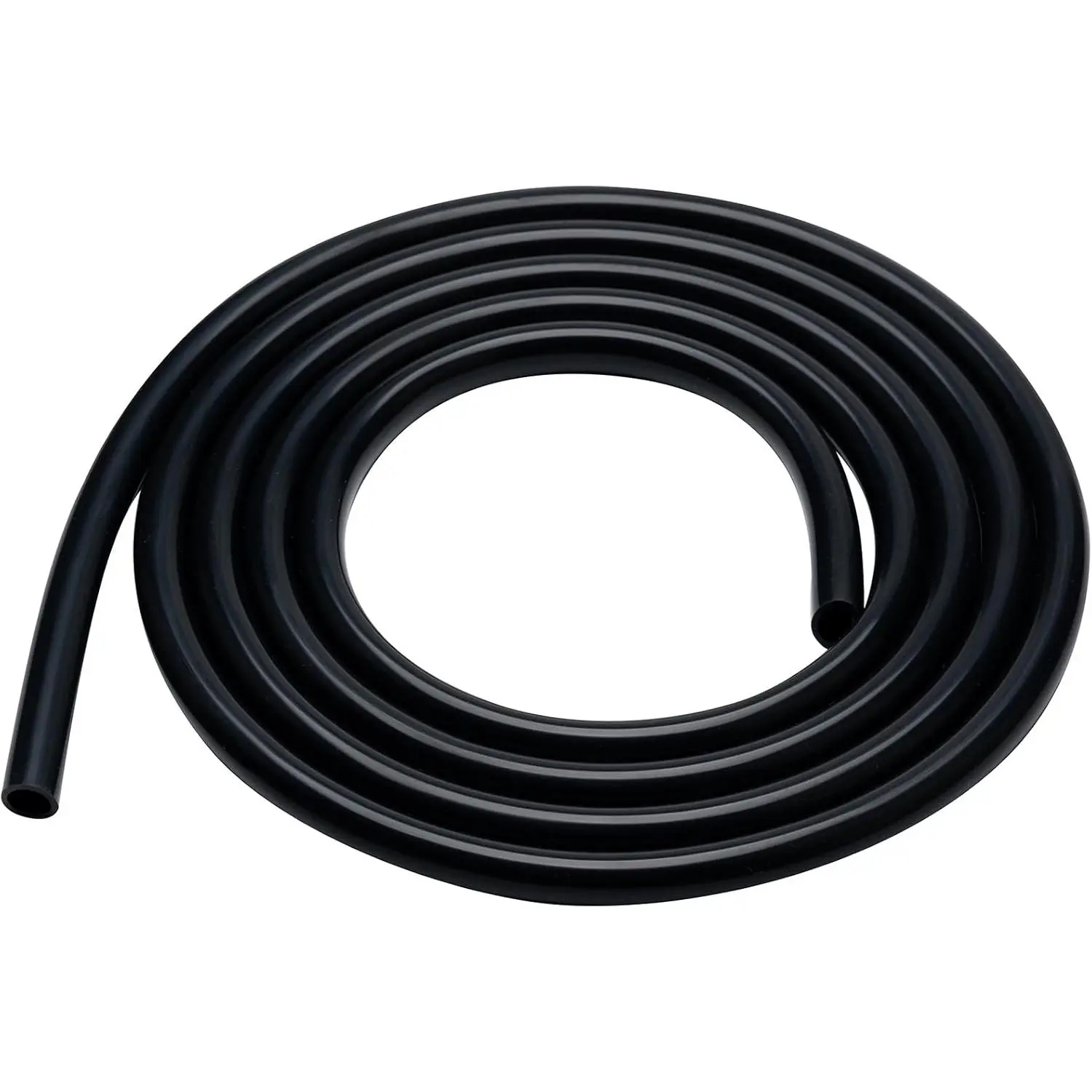 Tubing 3/8 ID  1/2 OD - 10FT Black Flexible  Grade Hose Soft Pure Silicon Tube for Home Brewing  Making Hydroponic Pond Pump, Temp Resistance