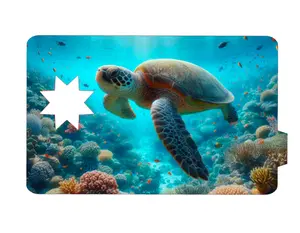 4 pack of Sea Turtle Credit Card Skin, Debit Card Skin Credit Card Skin Custom Credit Card Stickers Skin Card Cover Sticker Credit Card Covers Skin, Debit Card Sticker Cover