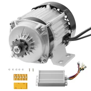 VEVOR 500W Electric Brushless DC Motor Kit - 48V 2700rpm Motor with Upgraded Speed Controller for Go Karts E-Bike Motorcycle Scooter