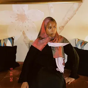 MO.EST Midnight Printed Hijab