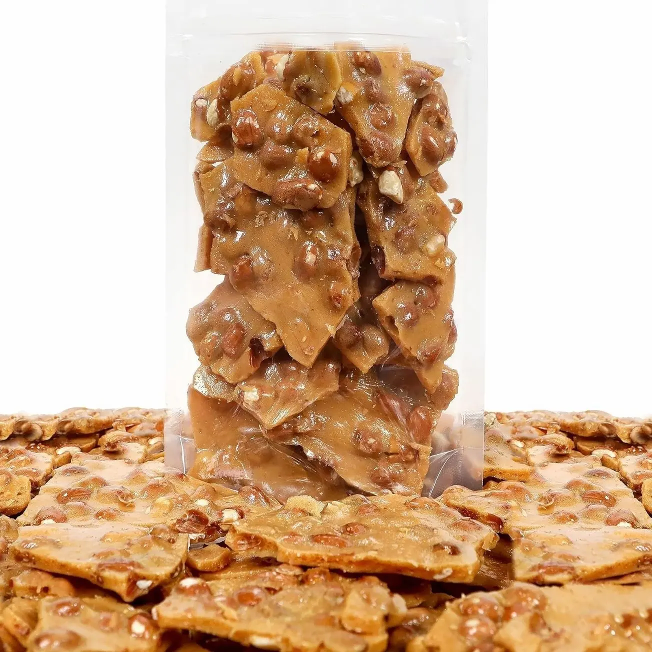 Home Style Peanut Brittle Candy by Smarty Stop (1 Pound (Pack of 1))