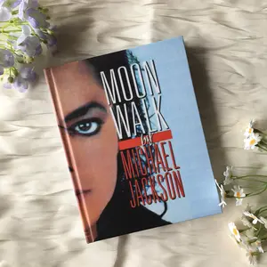 Moonwalk by Michael Jackson - Signed Edition Autobiography Hardcover Book Music Icon Celebrity Biography - Gift For Fan