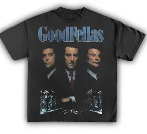 GOODFELLAS VINTAGE T-Shirt, Vintage Graphic Tee, Unisex Shirt Womenswear Menswear Top Streetwear