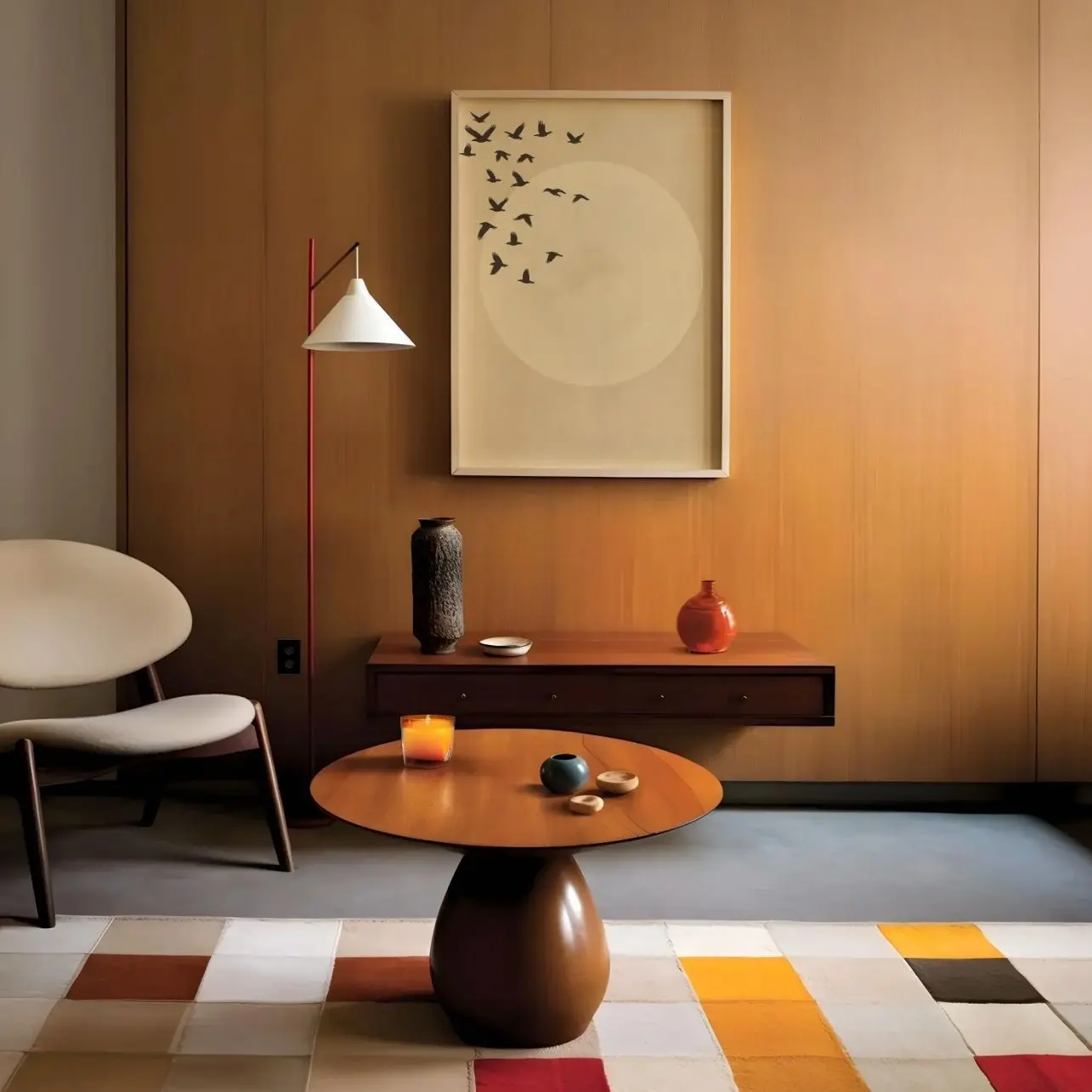 Japandi Wall Art Neutral Japanese Scandinavian Beige Minimal Poster 6