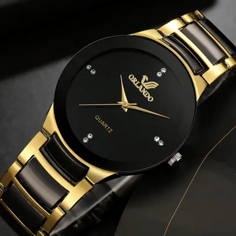 Men's Business Round Dial Quartz Watch, Fashion Steel Strap Wristwatch, Summer Trendy All-match & Exquisite Analogue Quartz Watch for Gift, National Day Offers