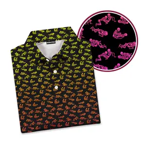 Skeleton Endless Love - Funny Golf Polo Shirt, Get a Laugh with Humor Men's Polo, Sizes S-5XL