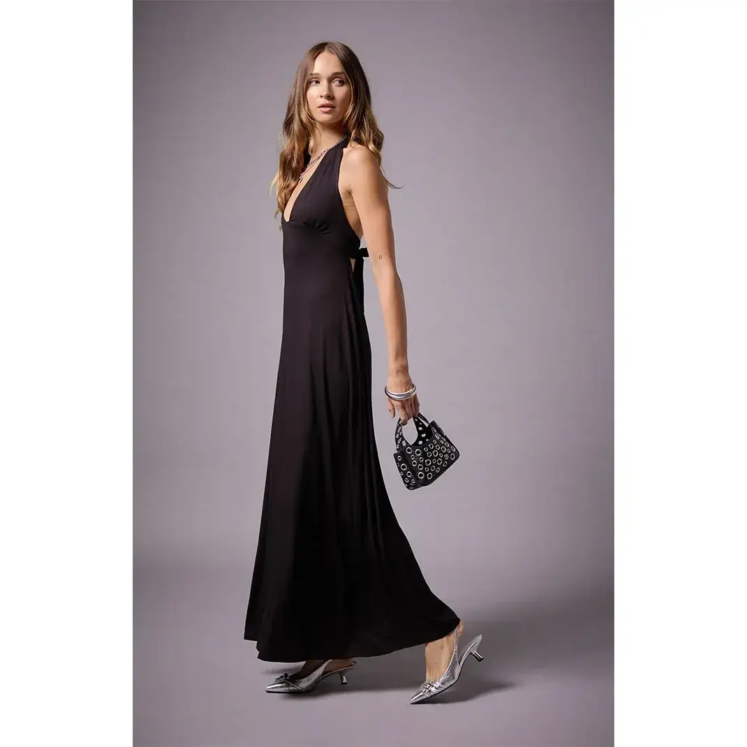 Third Charm Women's Alexa Halter Midi Dress