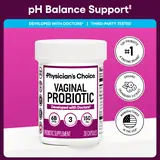 Physician's Choice Vaginal Probiotic - Odor Control, pH Balance & Daily Feminine Health Support with Cranberry and Prebiotics for Women