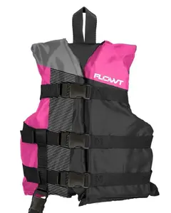 Flowt Universal Adult All Sport Vest in Solid Pink, High Quality and Innovative Design for Boating and Water Sports, High Quality Processes, Innovative Products