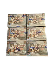 6x 2025 Topps Chrome Football Blasters PYT Break