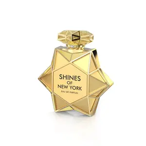 LE CHAMEAU Shines Of New York 85 ML Fragrance with Bergamot Pink Pepper Davana Rose Oud White Amber Rosemary Agarwood Tonka Vetiver Leather Musk
