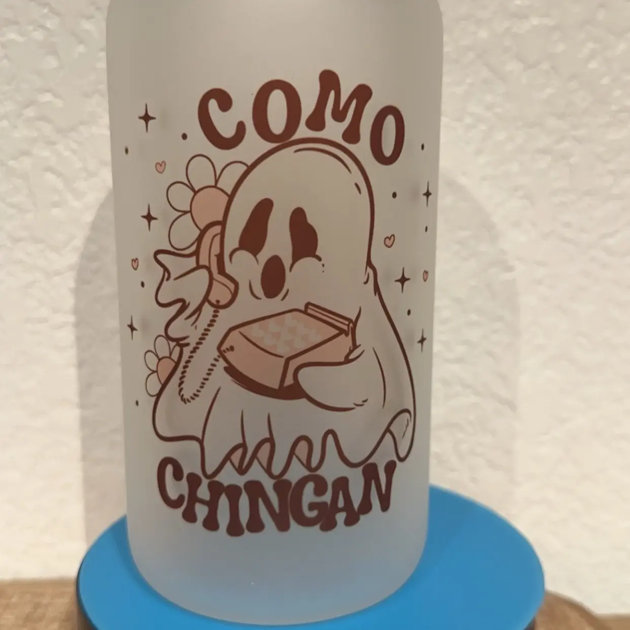 Ghost frosted cup