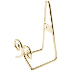 Bard's Twin Scroll Wall Mountable Display Easel Stand, 6.5" H x 4" W x 3.5" D