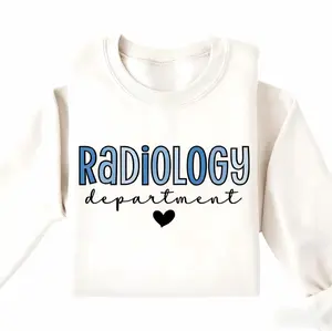 Radiology Department T-Shirt & Sweatshirt, RAD Tech Tee, X-Ray Technologist Top, CT MRI Tech Cotton Shirt, Medical Imaging Gift