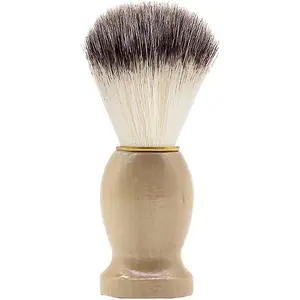Men's Shaving Brush with Wood Handle Shave Brushes Shave Cream Brush for Men Hair Salon Tool Comfort
