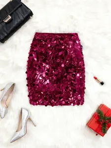 Christmas New Arrival! Sequin Bodycon Mini Skirt for Women Christmas & Autumn/Winter New Style! Sexy Glitter Sequin Skirt for Women, Fashionable, Bodycon and Sparkly Hip-hugging Design. Ideal for Halloween, Christmas, Festival Carnivals, Party Balls, Even