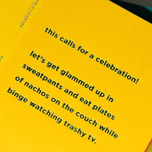 'Calls for a Celebration' Greeting Card