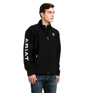 Men's Ariat New Team Softshell Jacket - Black