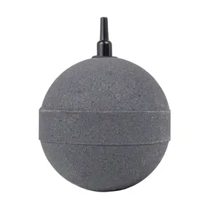 Aqua Dream Air Stone Large 3 Inch Ball Diffuser for Fish Tank Aquarium Air Pump High-Quality Carborundum Material Healthier Water Circulation