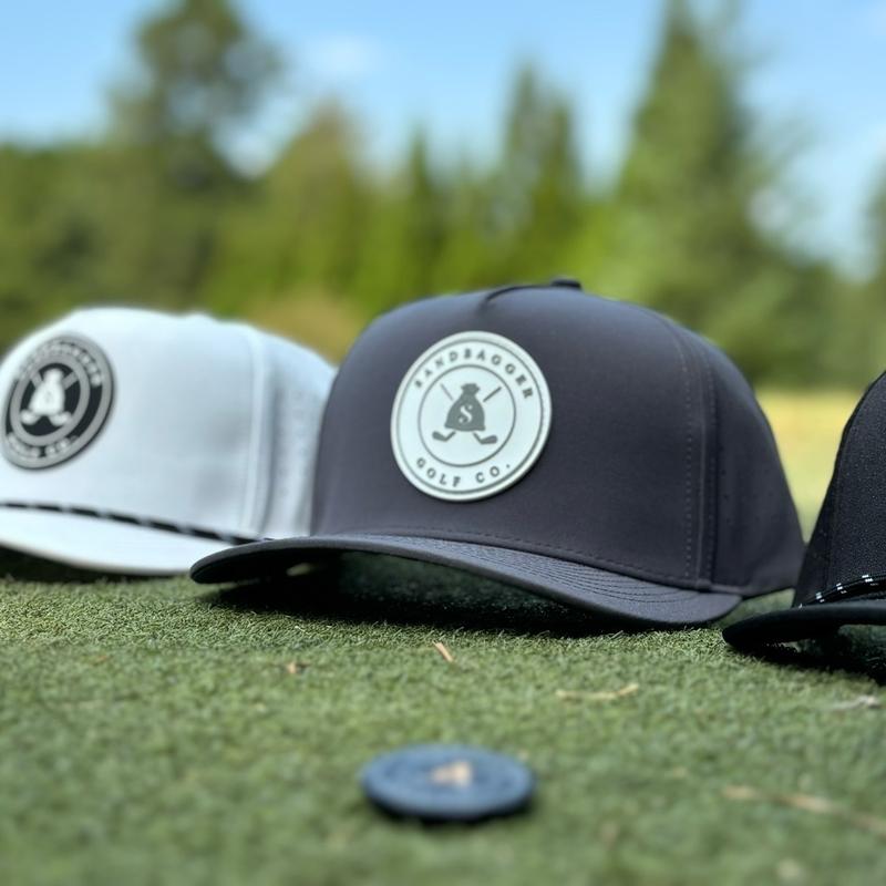 Charcoal Gray Golf Hat for Men and Women